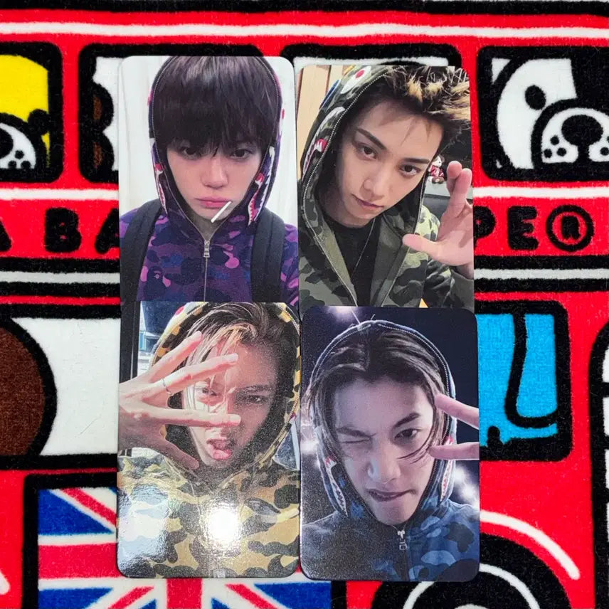 [BUNJANG] LNGSHOT BAPE Photocard / 롱샷 lngshot bape 베이프 포토카드 비공굿