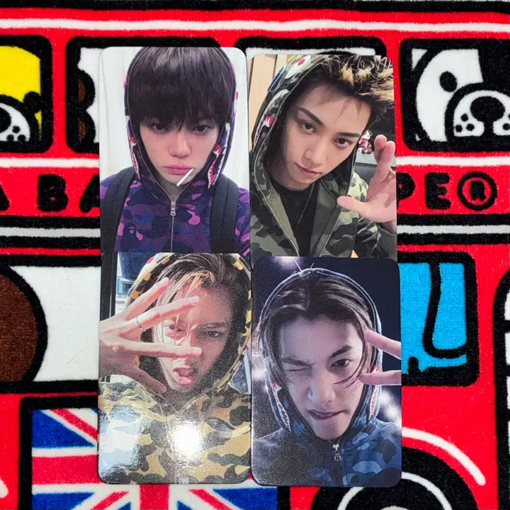 [BUNJANG] LNGSHOT BAPE Photocard / 롱샷 lngshot bape 베이프 포토카드 비공굿