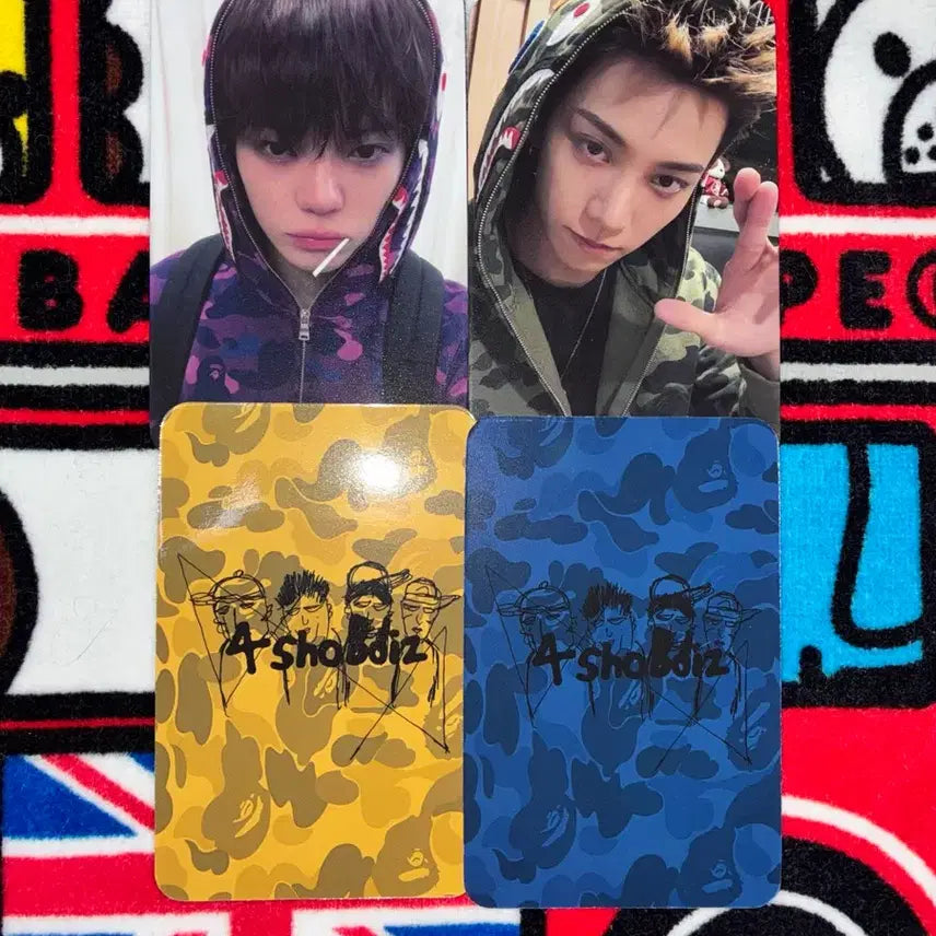 [BUNJANG] LNGSHOT BAPE Photocard / 롱샷 lngshot bape 베이프 포토카드 비공굿