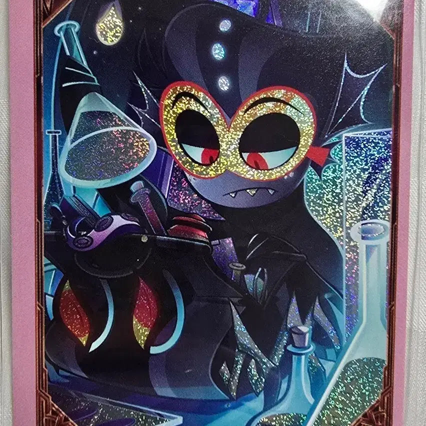 [BUNJANG] Hazbin Hotel Baxter Pink Foil Trading Card / 해즈빈호텔 트레이딩카드 핑크포일 벡스터 BAXTER