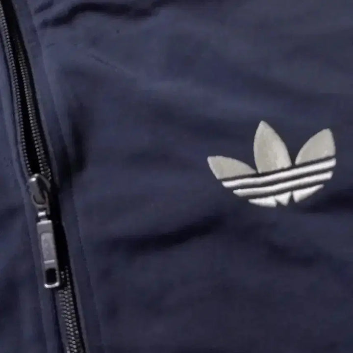 [BUNJANG] Adidas Firebird Navy/White Track Top Jersey Zip-Up (L) / 아디다스 파이어버드 네이비 남흰 트랙탑 저지 져지집업 100/L