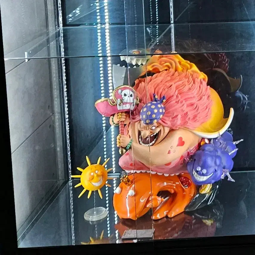 [BUNJANG] UC One Piece Big Mom Luffy Whole Cake Island Resin Figure / 급처 원피스 피규어 레진 uc 빅맘 루피 홀케이크아일랜드