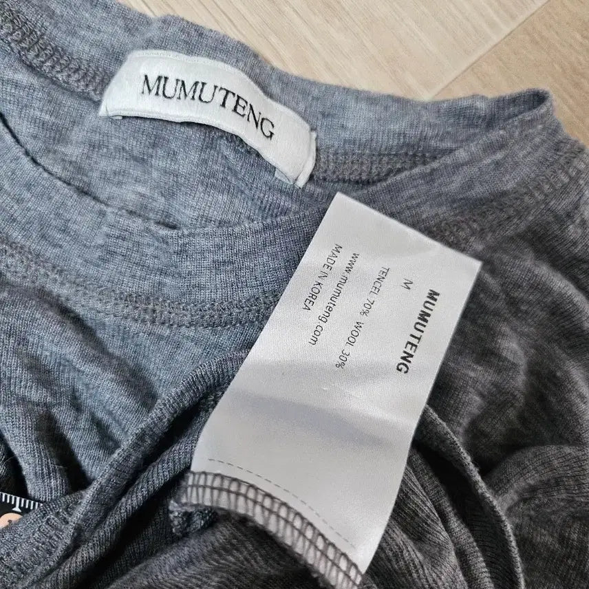 [BUNJANG] Moomootang Thin Tencel Long Sleeve T-shirt / 무무탱 얇은 긴팔 텐셀 티