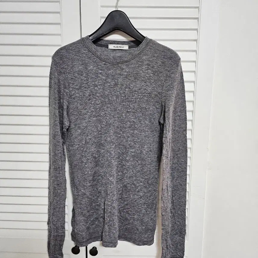 [BUNJANG] Moomootang Thin Tencel Long Sleeve T-shirt / 무무탱 얇은 긴팔 텐셀 티