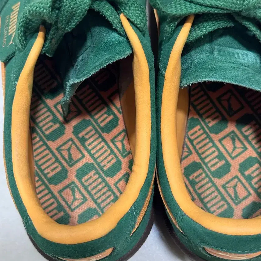 [BUNJANG] Puma Palermo Green Suede Sneakers / 푸마 팔레르모 그린 240