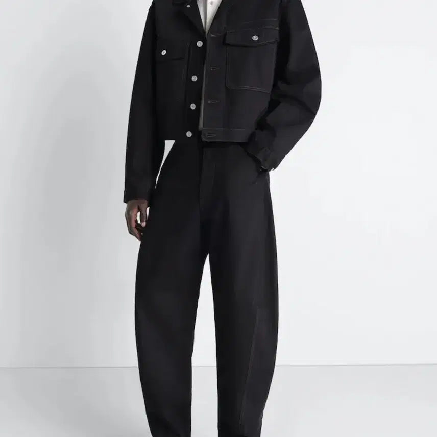 [BUNJANG] Lemaire 26SS Trucker Jacket Black 50 / 르메르 26SS 트러커 자켓 블랙 50