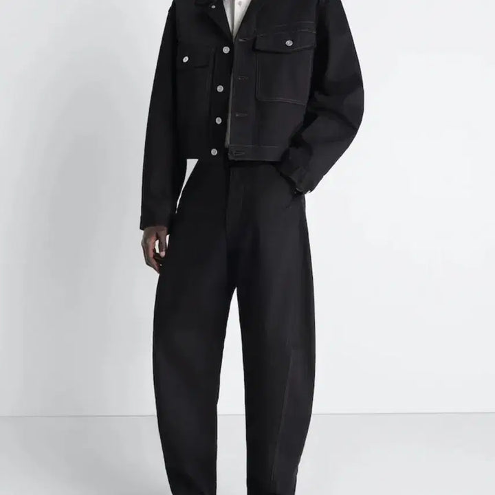 [BUNJANG] Lemaire 26SS Trucker Jacket Black 50 / 르메르 26SS 트러커 자켓 블랙 50