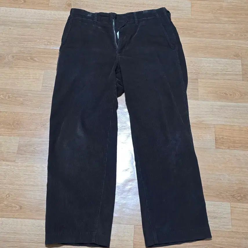 [BUNJANG] Pottery Corduroy Wide Pants Brown Size 2 / 포터리 코듀로이 와이드 팬츠 브라운 2사이즈