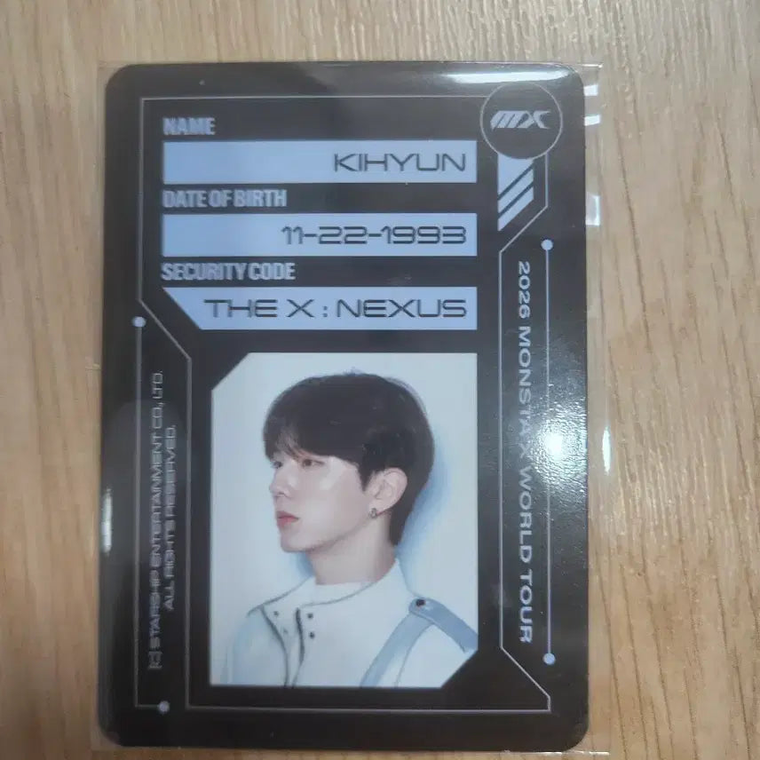 [SOLD OUT] 몬스타엑스 더 넥서스  포카홀더 포토카드 기현