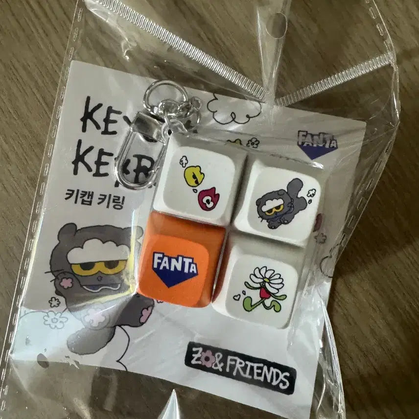 [BUNJANG] Joanne Friends Joa Keycap Keyring / 조앤프렌즈 조아 키캡 키링