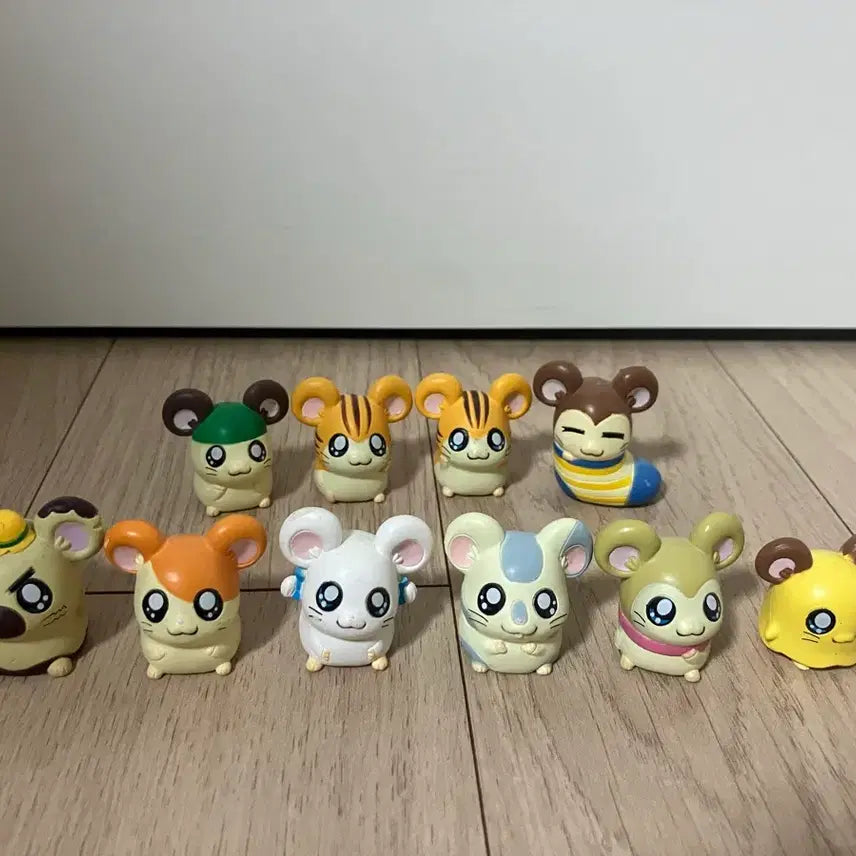 [BUNJANG] Bandai Hamtaro Figure Set - Complete Bundle / (일괄) 고전 반다이 햄토리 피규어 세트