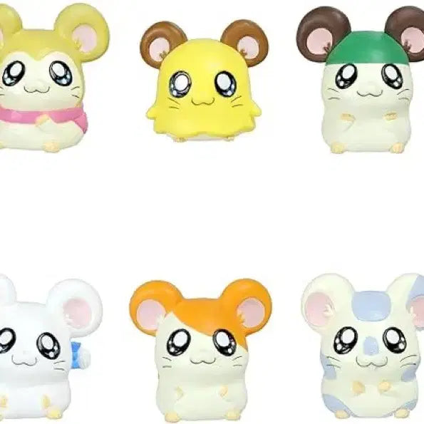 [BUNJANG] Bandai Hamtaro Figure Set - Complete Bundle / (일괄) 고전 반다이 햄토리 피규어 세트