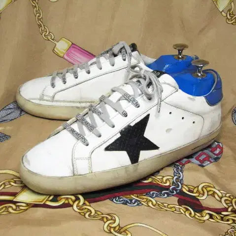 [BUNJANG] Golden Goose Superstar Multicolor Calfskin Low Top Sneakers / 이태리명품 골든구스 수퍼스타 멀티컬러 카프스킨 스니커즈 265