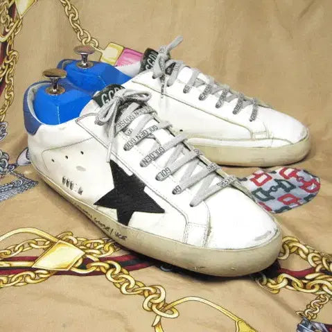 [BUNJANG] Golden Goose Superstar Multicolor Calfskin Low Top Sneakers / 이태리명품 골든구스 수퍼스타 멀티컬러 카프스킨 스니커즈 265