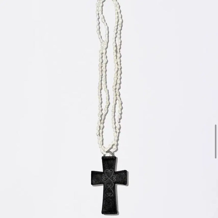 [BUNJANG] Sculptor Cross Hair-On Strap Wallet Black / 스컬프터 크로스 헤어 온 스트랩 월렛 블랙 Sculptor Cross