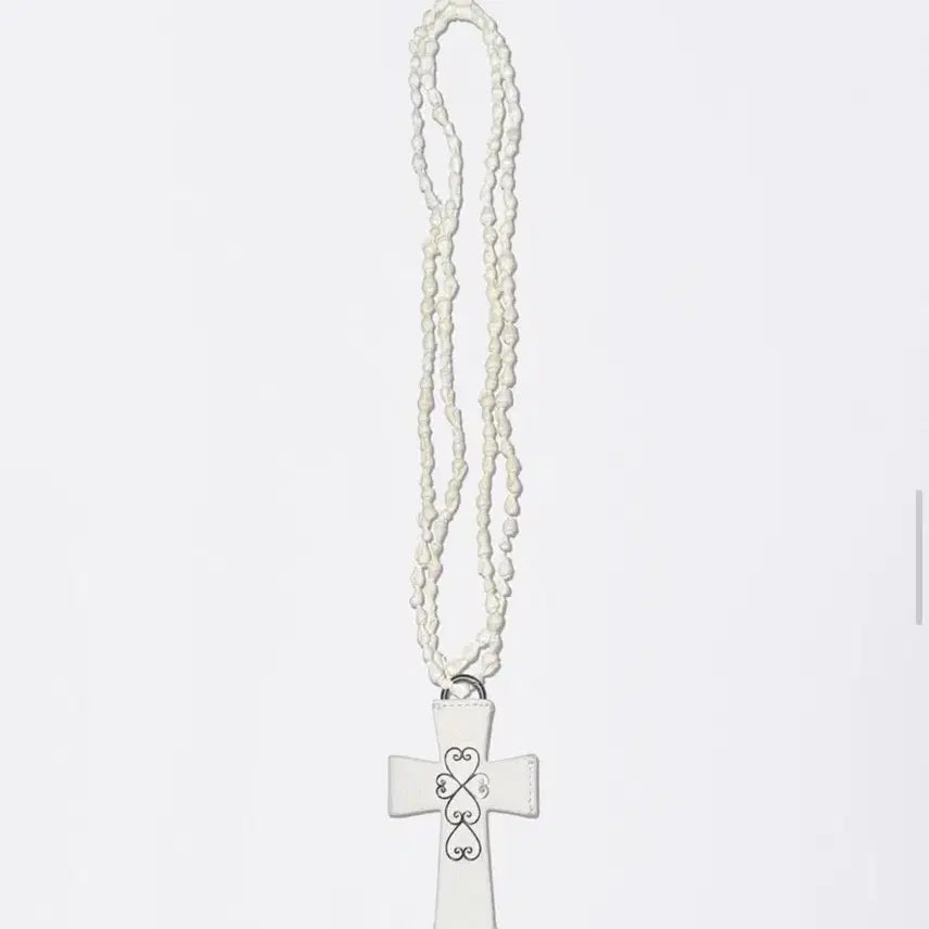 [BUNJANG] Sculptor Cross Hair-On Strap Wallet White / 스컬프터 크로스 헤어 온 스트랩 월렛 화이트 Sculptor Cross