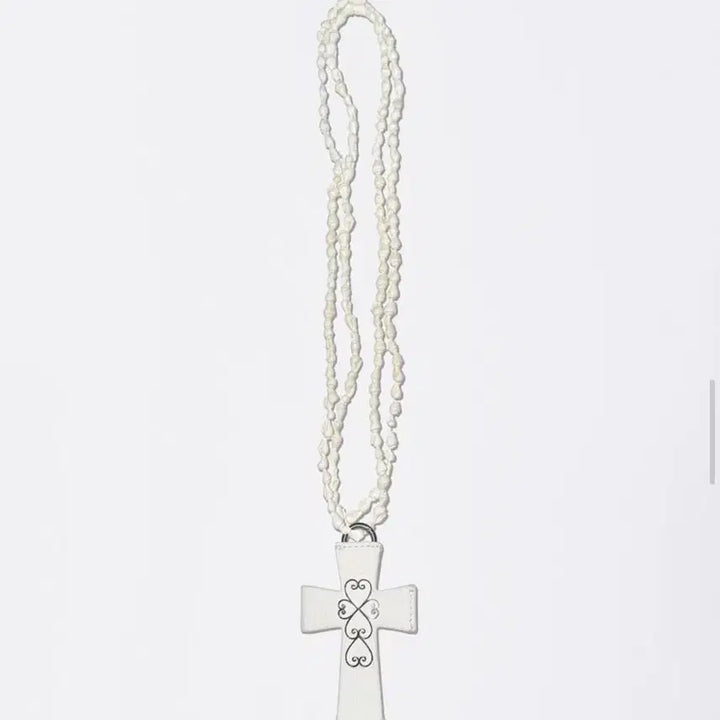 [BUNJANG] Sculptor Cross Hair-On Strap Wallet White / 스컬프터 크로스 헤어 온 스트랩 월렛 화이트 Sculptor Cross
