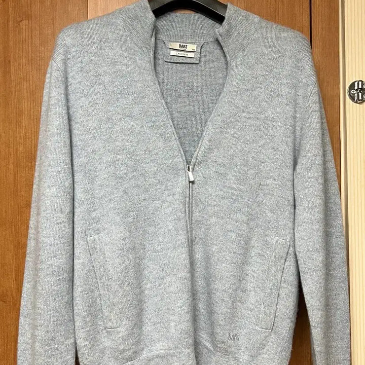 [BUNJANG] Daks Cashmere 100% Zip-Up Cardigan / 닥스 캐시미어 100% 집업 가디건 100