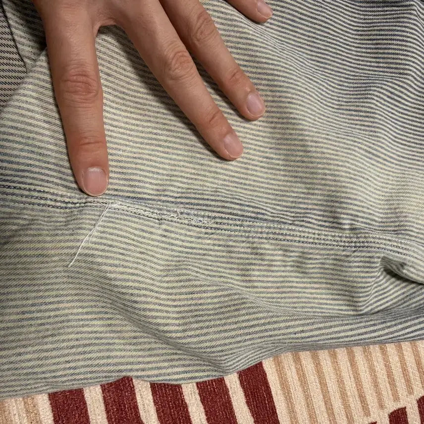 [BUNJANG] RRL Hickory Stripe Shirt / 더블알엘 RRL 히코리 스트라이프 셔츠