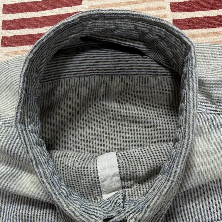 [BUNJANG] RRL Hickory Stripe Shirt / 더블알엘 RRL 히코리 스트라이프 셔츠