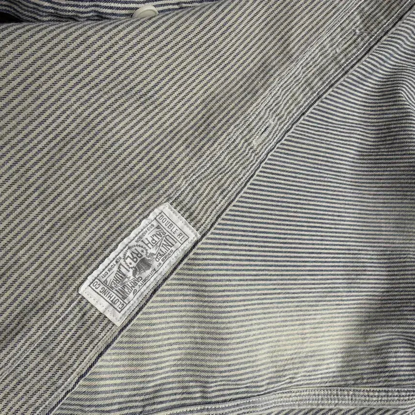[BUNJANG] RRL Hickory Stripe Shirt / 더블알엘 RRL 히코리 스트라이프 셔츠