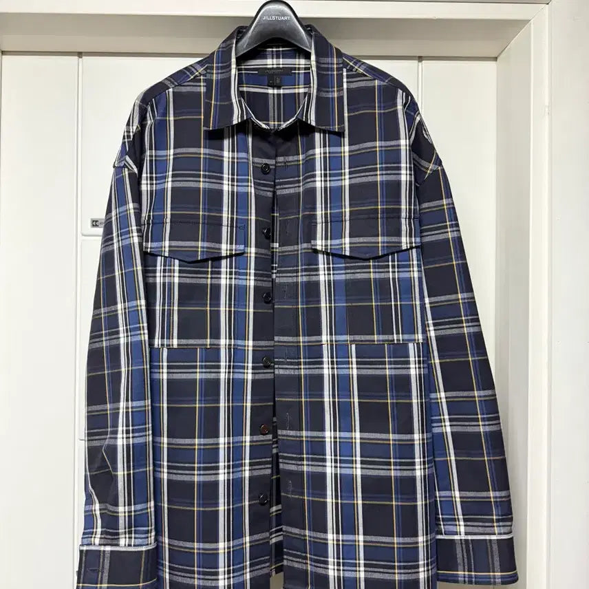 [BUNJANG] Jill Stuart New York Check Shirt Jacket / [새상품급] 질스튜어트뉴욕 체크 셔츠 자켓 셔켓