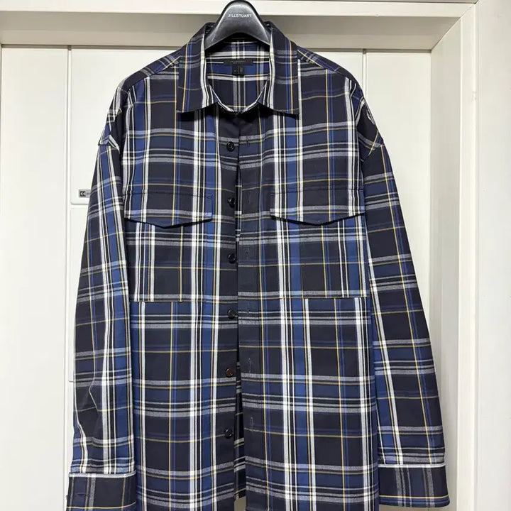 [BUNJANG] Jill Stuart New York Check Shirt Jacket / [새상품급] 질스튜어트뉴욕 체크 셔츠 자켓 셔켓