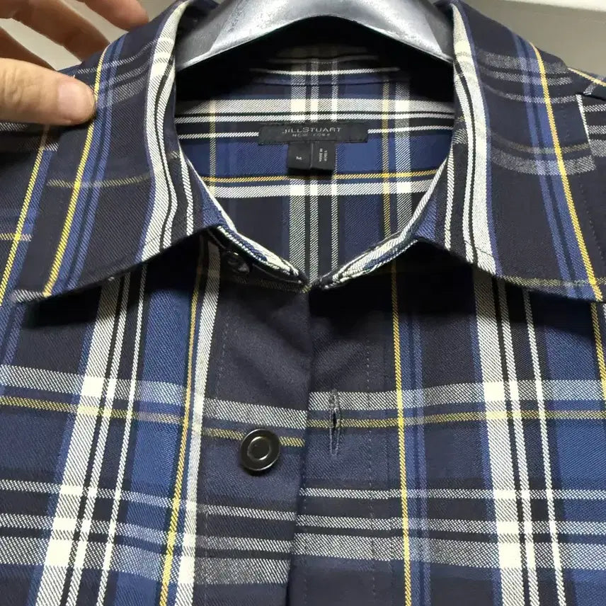 [BUNJANG] Jill Stuart New York Check Shirt Jacket / [새상품급] 질스튜어트뉴욕 체크 셔츠 자켓 셔켓