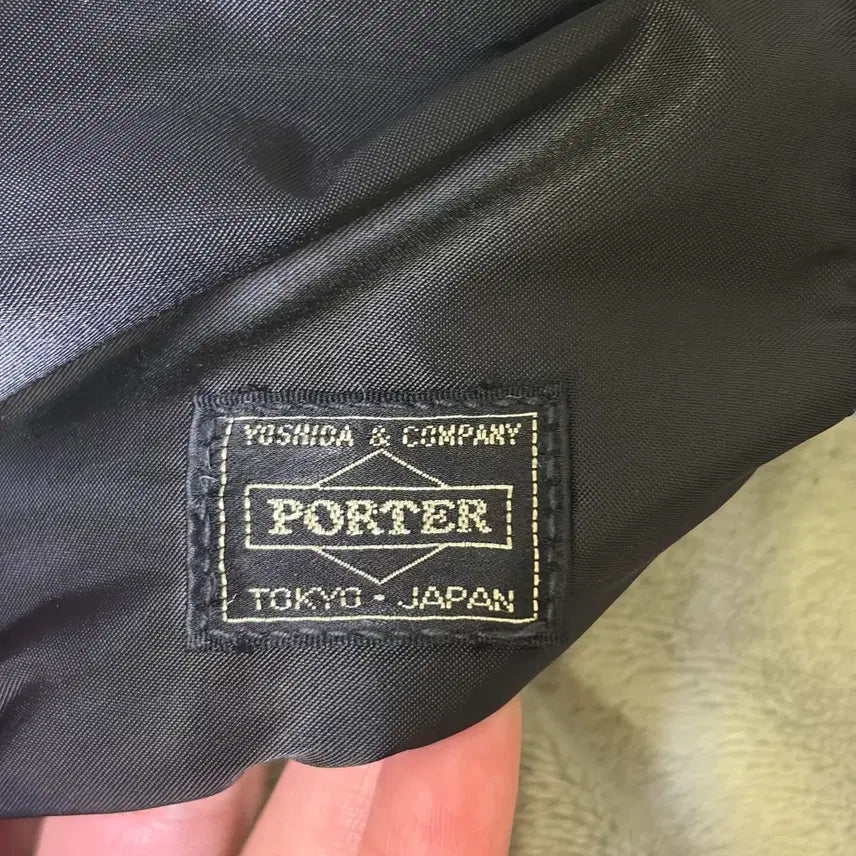 [BUNJANG] Porter Yoshida Tanker Waist Bag Black / porter 요시다 포터 탱커 웨이스트백 힙색 블랙