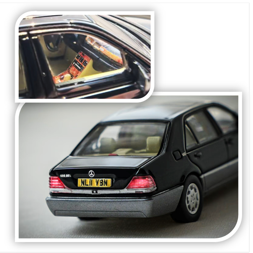 [BUNJANG] 1:64 Mercedes-Benz S-Class W140 Luxury Sedan Diecast Model Car / 모형차 [1:64] 벤츠 S 클래스 W140 고급세단 자동차모형