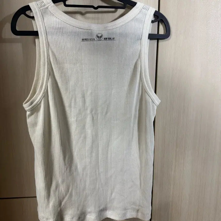 [BUNJANG] Avirex Ribbed Tank Top / 일본 아비렉스 골지 탱크 나시탑