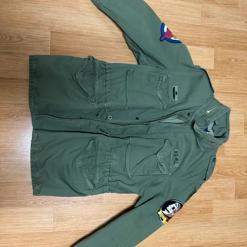 [SOLD OUT] 폴로 랄프로렌 M65 자켓, 해골야상 (XL, 1회착)