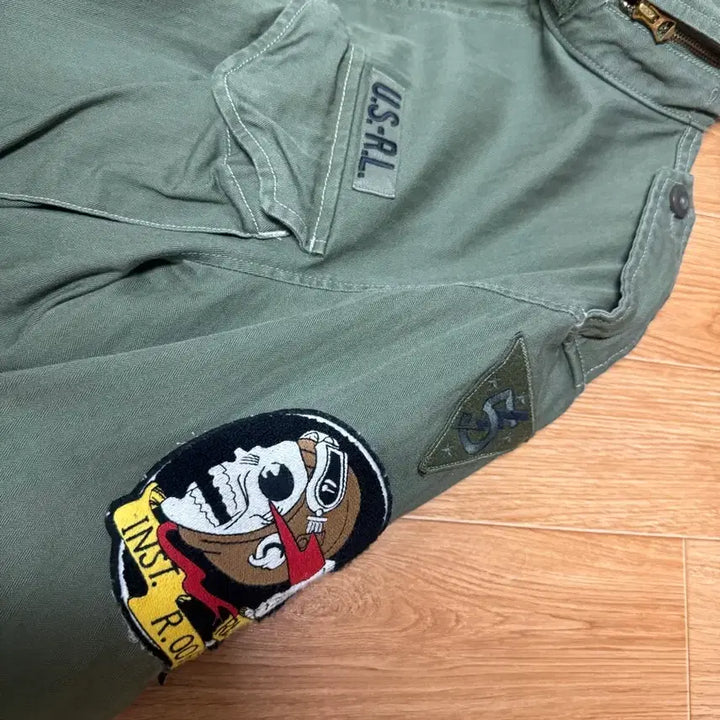 [SOLD OUT] 폴로 랄프로렌 M65 자켓, 해골야상 (XL, 1회착)