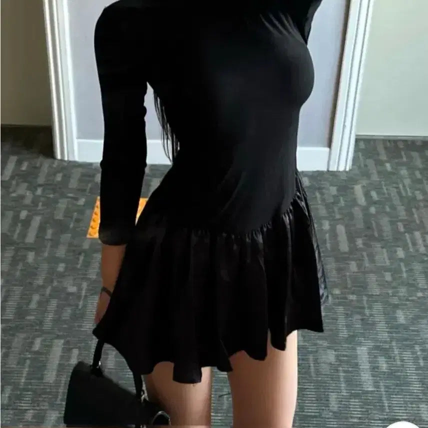 [BUNJANG] Hipnotic Black Mini Party Dress / [새상품/원가 4.8] 백트임 블랙 미니 파티 원피스 히프나틱 순느
