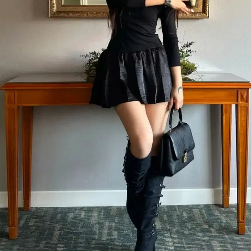 [BUNJANG] Hipnotic Black Mini Party Dress / [새상품/원가 4.8] 백트임 블랙 미니 파티 원피스 히프나틱 순느