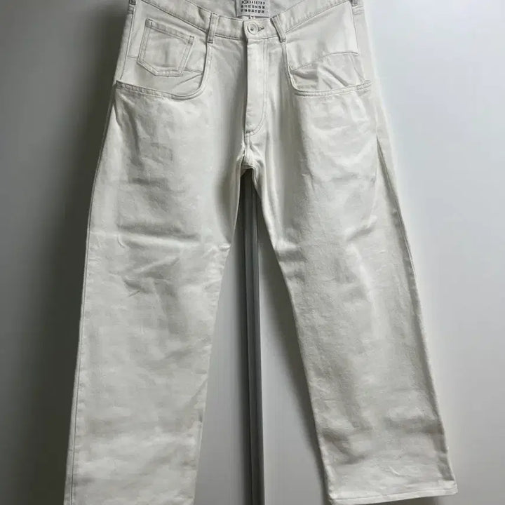 [BUNJANG] Maison Margiela Contrast Semi-Bootcut Wide Pants / 마르지엘라 콘트라스트 세미 부츠컷 와이드 팬츠