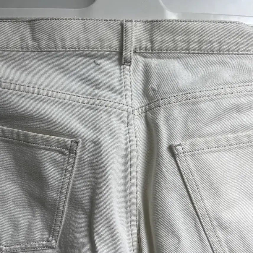 [BUNJANG] Maison Margiela Contrast Semi-Bootcut Wide Pants / 마르지엘라 콘트라스트 세미 부츠컷 와이드 팬츠