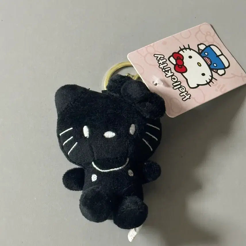 [BUNJANG] Black Hello Kitty Keyring / 블랙 헬로키티 키링