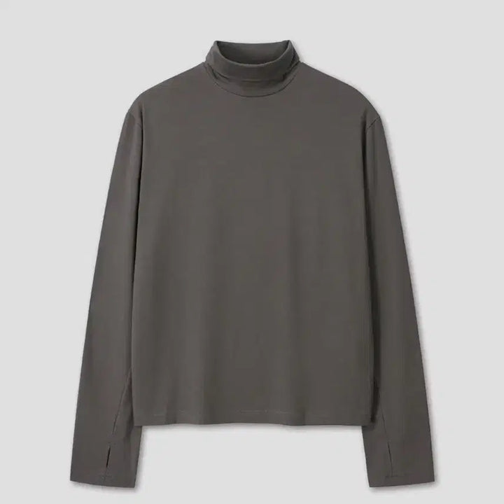 [BUNJANG] Divein Uniform Turtleneck v2 - Khaki / [2] 다이브인 유니폼 터틀넥 v2 - 카키