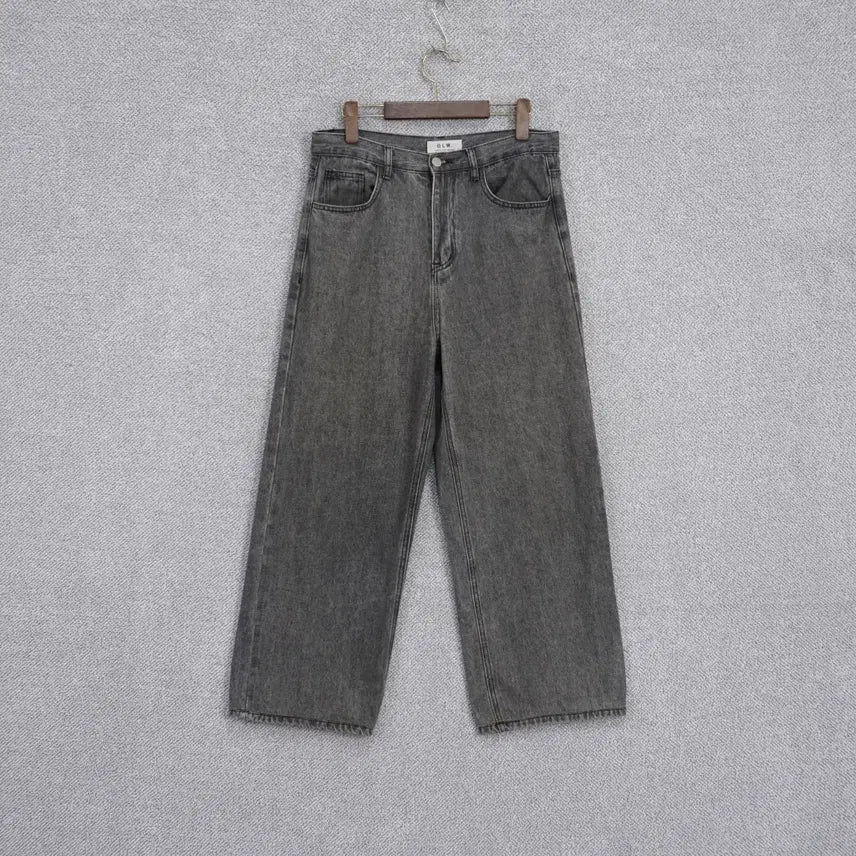 [BUNJANG] Good Life Works Gray Wide Fit Denim Pants Size 31 / 굿라이프웍스 그레이 와이드핏 데님 팬츠 31size