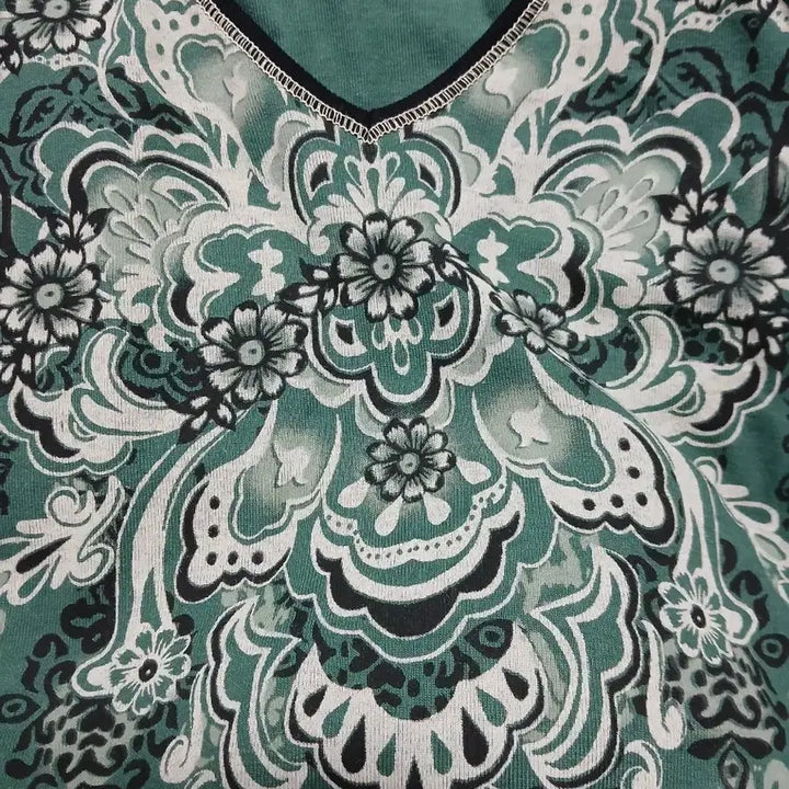 [BUNJANG] Vanilla Sugar Floral Print T-Shirt / 바닐라슈가 플라워티셔츠