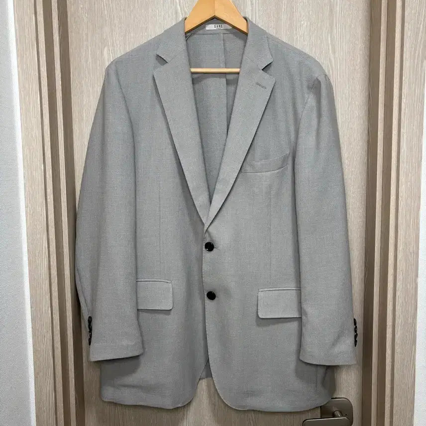 [BUNJANG] DAKS LONDON 23SS Linen Blend Blazer Light Grey / 23SS)닥스런던 린넨혼방 블레이저106 / 라이트그레이
