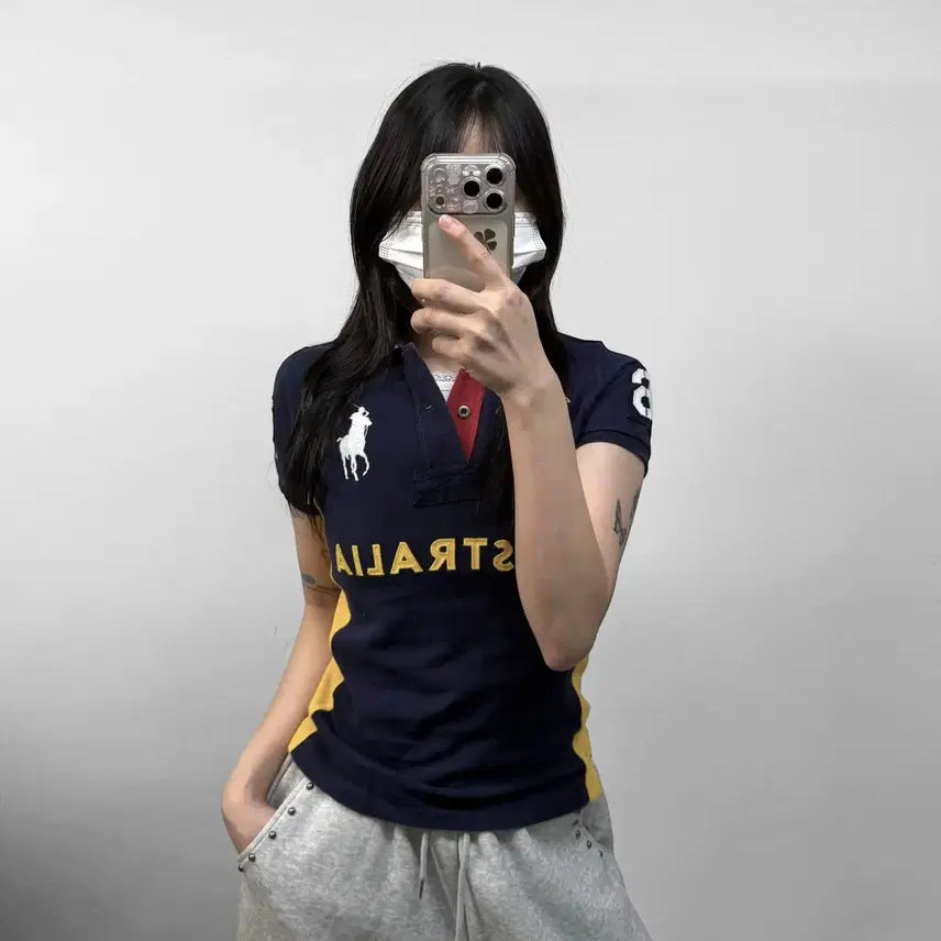 [SOLD OUT] 폴로 랄프로렌 오스트레일리아 빅 포니 슬림핏 카라티