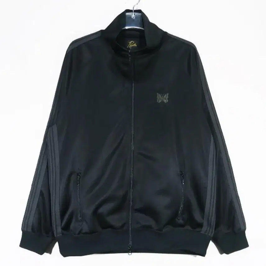 [BUNJANG] Needles x Freaks Store Track Jacket Black (Unused New Item) / 니들스 x 프릭스스토어 트랙자켓 블랙 (실착x 새상품)