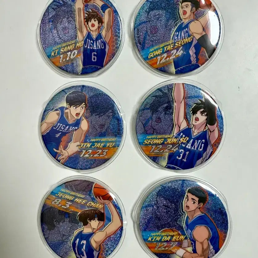 [BUNJANG] Garbage Time Popup Can Badge Jisang High School All Clear Set / 가비지타임 팝업 캔뱃지 지상고 올클 성준수 기상호 공태성 진재유 정희찬