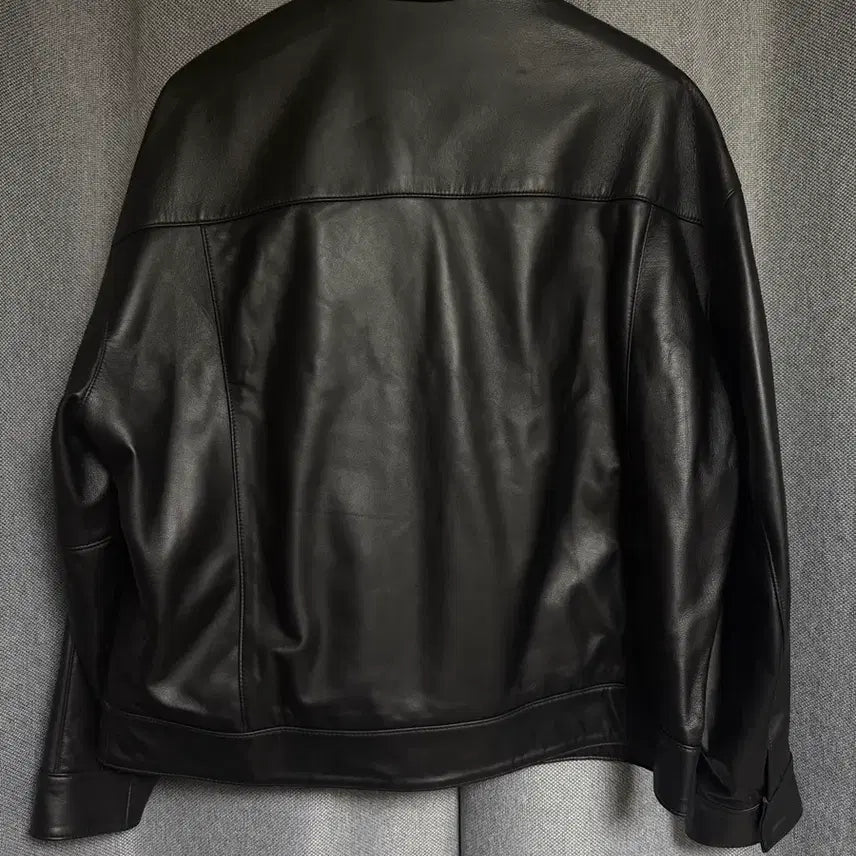 [BUNJANG] Musinsa Standard Lambskin Oversized Single Jacket XL / 램스킨 오버사이즈 싱글 재킷 XL