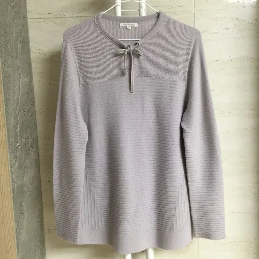 [BUNJANG] Plenreing Ribbon Wool Knit Size 100 / 쁘렝땅 리본 울 니트 100