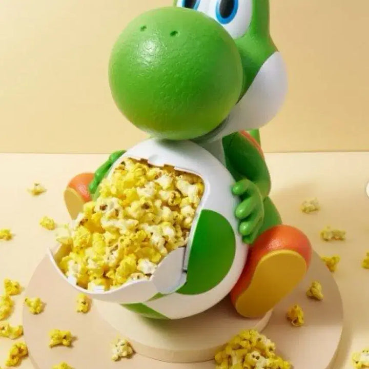 [BUNJANG] Super Mario Yoshi Popcorn Bucket Figure / 슈퍼마리오 요시 팝콘통 피규어
