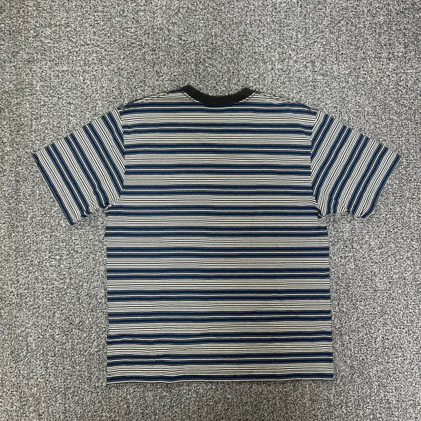 [SOLD OUT] 디스이즈네버댓 디네댓 스트라이프 반팔티 블루 Ssize