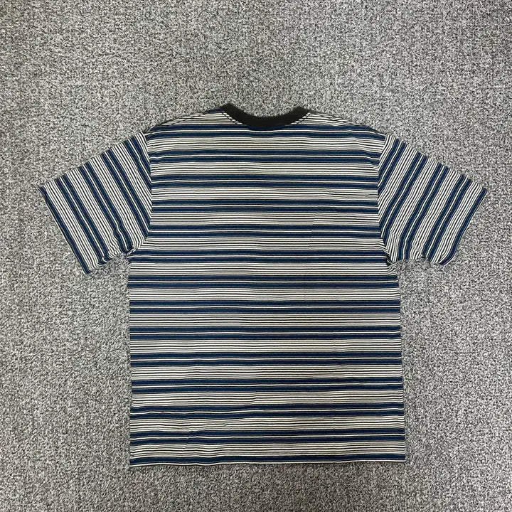 [SOLD OUT] 디스이즈네버댓 디네댓 스트라이프 반팔티 블루 Ssize